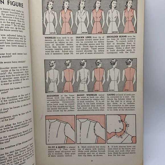 1940 Simplicity Sewing Book Fully Illustrated 600 Pictures - Picture 14 of 14